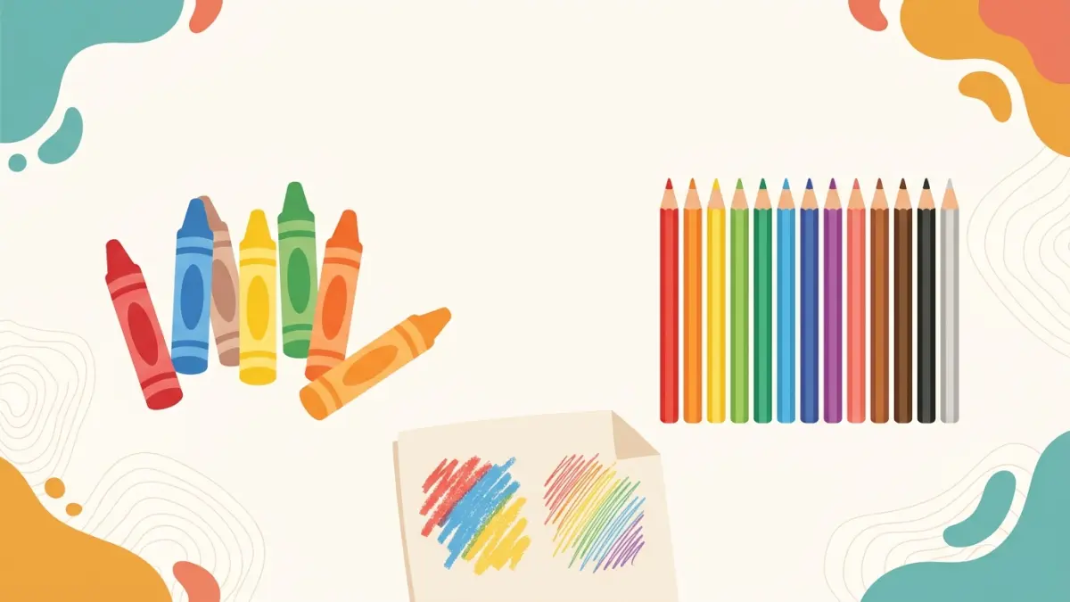 Sampul artikel Crayon vs Pensil Warna: Mana yang Cocok untuk Anak?