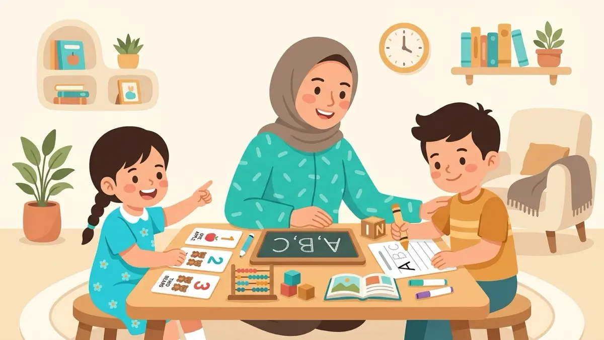 Sampul artikel Panduan Lengkap Mengajarkan Calistung dari Nol untuk Anak PAUD & TK