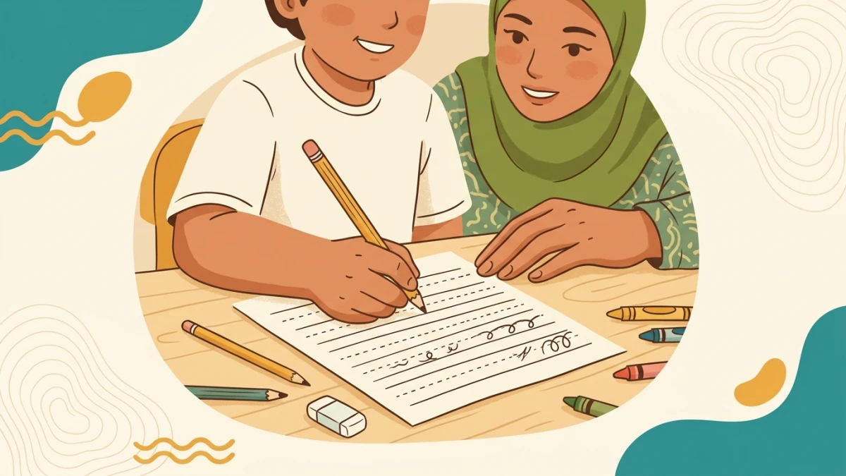 Sampul artikel Perlengkapan Belajar Menulis untuk Anak yang Baru Mulai