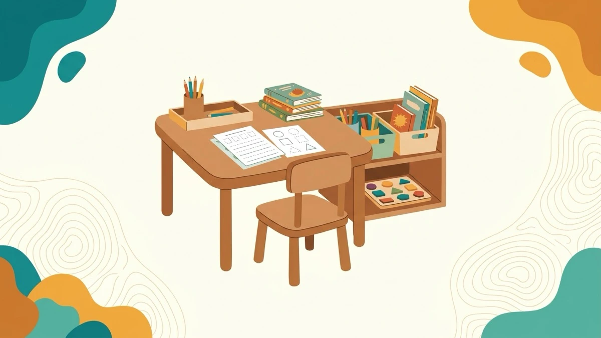 Sampul artikel Perlengkapan Wajib untuk Sudut Belajar Anak di Rumah
