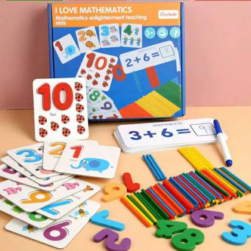 Foto produk Mainan Edukasi Belajar Berhitung Cepat (I Love Mathematics / Matching Math)