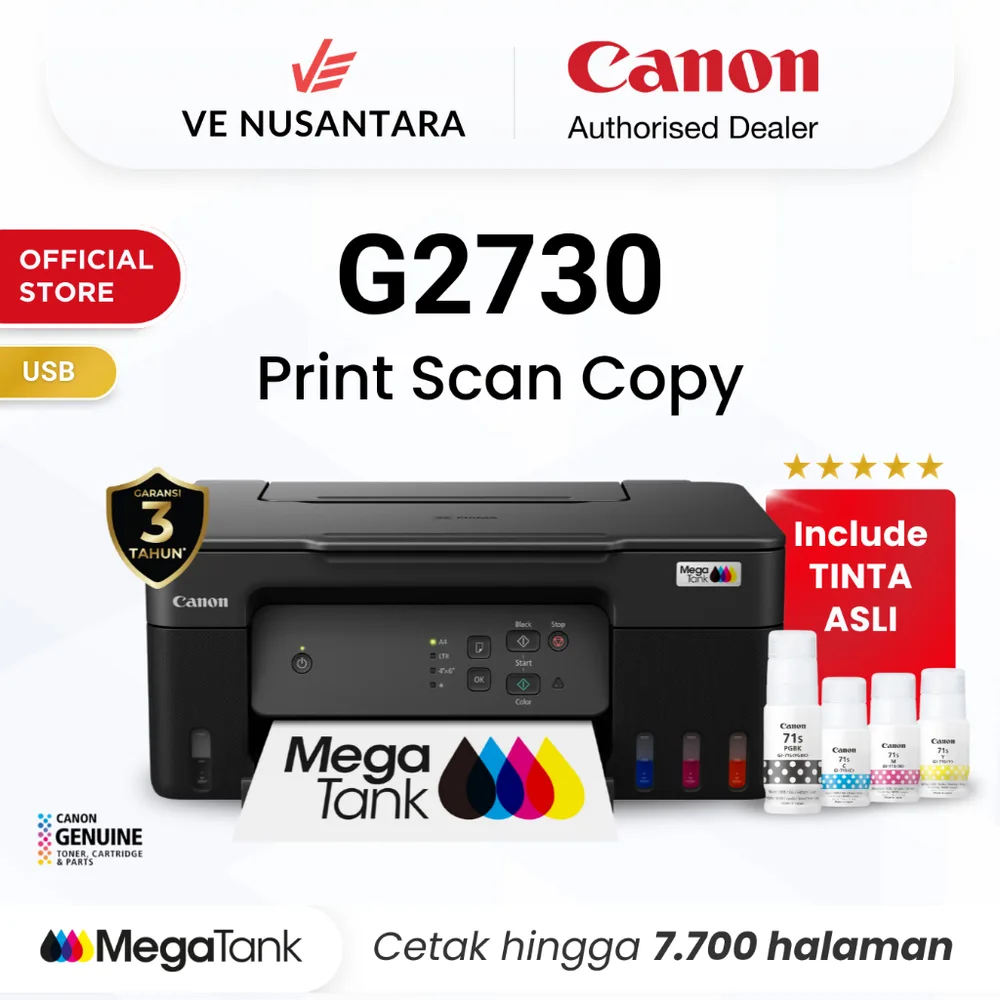 Foto produk Printer Canon PIXMA G2730 Ink Tank (Print, Scan, Copy)